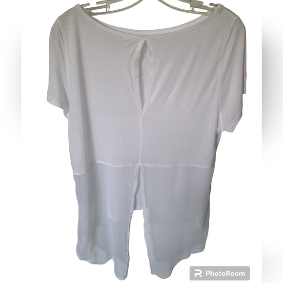 KARMA White Malala Short Sleeve Crew Neck T Shirt Size Medium NWT - Picture 6 of 11